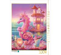 CALVENDO Puzzle A seahorse at the set table | 1000 pieces, finished size 25.2 ×