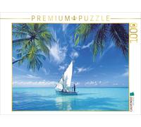 CALVENDO Puzzle A traditional sailboat called a dhoni. | 1000 pieces, finished s