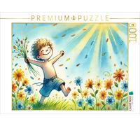 CALVENDO Puzzle A year with your inner child - HD canvas & puzzle "Joie de vivre