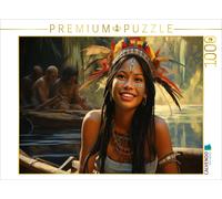 CALVENDO Puzzle A young woman from an ancient South American civilization-the Ma