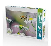 CALVENDO Puzzle Abeille et Fleurs 1000 Pieces 64 x 48 cm from Jürgen Schmidt
