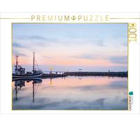 CALVENDO Puzzle Abendstimmung im Hafen Timmendorf 1000 Teile Puzzle quer | 1000