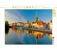 CALVENDO Puzzle Abendstimmung in Lübecks Altstadt 1000 Teile Puzzle quer 1000 Pieces 64 x 48 cm from Prime Selection Kalender