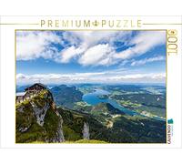 CALVENDO Puzzle Abri vers l'Himmelspforte avec Vue sur Le lac de Mondsee 1000 Pieces 64 x 48 cm from Hans Pfleger