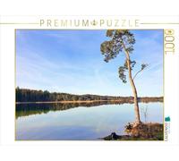 CALVENDO Puzzle Acceptation au Lieu de la Résistance - Arbre sur Les Lacs de Pâques | 1000 pièces - Taille de la Ponte 64 x 48 cm - Puzzle Photo pour des Heures heureuses