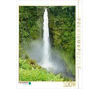 CALVENDO Puzzle Akaka Falls, Kauai 1000 pièces Taille de la Pose 48 x 64 cm Photo Puzzle Image par Uwela