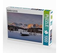 CALVENDO Puzzle Alpenglow en décembre 1000 Pieces 64 x 48 cm from Peter Überall