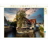 CALVENDO Puzzle Alte Zimmerei an der Agnesbrücke in Esslingen a.N. 1000 Teile Puzzle quer 1000 Pieces 64 x 48 cm from Peter Huschka