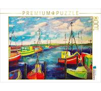 CALVENDO Puzzle Alter Hafen Von Sassnitz Auf der Insel Rügen 1000 Teile Puzzle quer 1000 Pieces 64 x 48 cm from Michaela Spreider