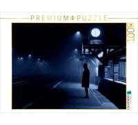 CALVENDO Puzzle Am Bahnhof in Treysa 1000 Teile Puzzle quer | 1000 Teile Lege-Gr
