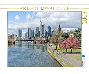 CALVENDO Puzzle Am Mainufer Kann Man ausgezeichnet flanieren 1000 Teile Puzzle quer 1000 Pieces 64 x 48 cm from Hans Rodewald CreativK.de