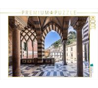 CALVENDO Puzzle Amalfi Arcades de la Cathédrale Sant'Andrea | 1000 pièces Taille de la Pose 64 x 48 cm Puzzle Photo pour des Heures heureuses