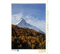 CALVENDO Puzzle Ambiance automnale dorée avec Le Cervin - Zermatt 1000 Pieces 48 x 64 cm from Susan Michel