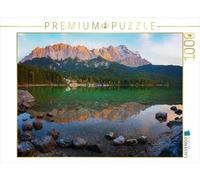 CALVENDO Puzzle Ambiance du Soir sur Le lac d'Ibson, Pointe de Train, 1000 pièces, Taille à Poser 64 x 48 cm, Puzzle Photo pour des Heures de Bonheur