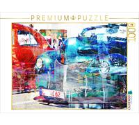 CALVENDO Puzzle American classic cars | 1000 pieces, finished size 25.2 × 18.9 i