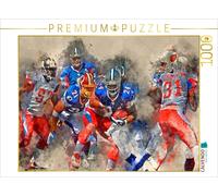 CALVENDO Puzzle American Football 1000 Teile Puzzle quer 1000 Pieces 64 x 48 cm from Peter Roder