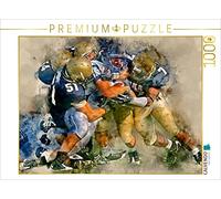 CALVENDO Puzzle American Football 1000 Teile Puzzle quer 1000 Pieces 64 x 48 cm from Peter Roder