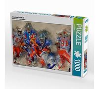 CALVENDO Puzzle American Football 1000 Teile Puzzle quer 1000 Pieces 64 x 48 cm from Peter Roder