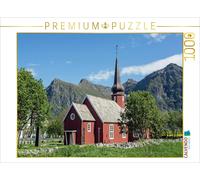 CALVENDO Puzzle Les Plus Belles églises de Lofoten 1000 Pieces 64 x 48 cm from Christoph Ebeling