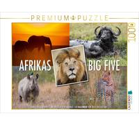 CALVENDO Puzzle Moments d'émotion : Les Big Five d'Afrique / Version CH 1000 Pieces 64 x 48 cm from Ingo Gerlach