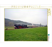 CALVENDO Puzzle An image from the "Fire, Water, Coal" calendar-Steam Locomotives