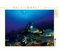 CALVENDO Puzzle Maldives - Le Monde sous-Marin coloré 1000 Pieces 64 x 48 cm from Martin Kraus