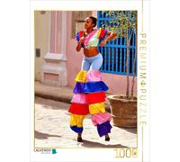 CALVENDO Puzzle An image from the "Stilt Dancers - Havana's Giants" calendar | 1