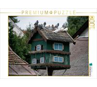 CALVENDO Puzzle An image from the "Taubenhäuser" calendar featuring scenes from