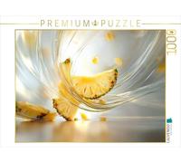 CALVENDO Puzzle Ananas - Bonheur | 1000 pièces - Taille de la Pose 64 x 48 cm - Puzzle Photo pour des Heures heureuses