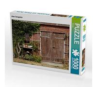 CALVENDO Puzzle Ancienne Porte de Garage 1000 Pieces 64 x 48 cm from Sarnade