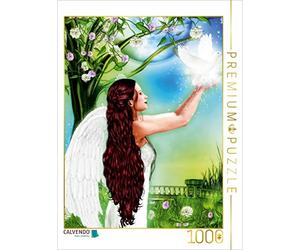 CALVENDO Puzzle Ange de l'acceptation 1000 Pieces 48 x 64 cm from Dolphins DreamDesign