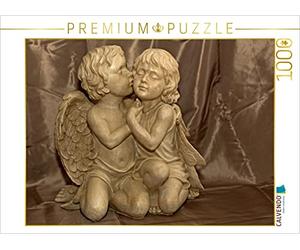 CALVENDO Puzzle Angel - Les Mots de l'amour 1000 Pieces 64 x 48 cm from Andrea Potratz.