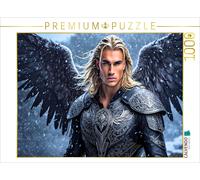 CALVENDO Puzzle Ange Michael dans Une tempête de Neige | 1000 pièces de Taille de la Ponte 64 x 48 cm Puzzle Photo pour des Heures heureuses