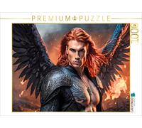 CALVENDO Puzzle Angel Raphael fights evil in the fire | 1000 pieces, finished si