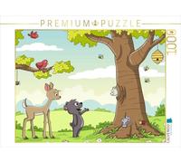 CALVENDO Puzzle Animaux de la forêt 1000 Pieces 64 x 48 cm from Gabi Wolf