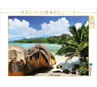 CALVENDO Puzzle Anse St. José auf Curieuse 1000 Teile Puzzle quer | 1000 Teile L