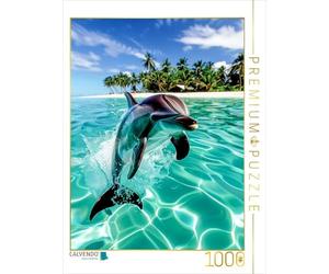 CALVENDO Puzzle Aquagym ? Je l'appelle Danse des Palmes | 1000 pièces Taille de la Pose 48 x 64 cm Puzzle Photo pour des Heures heureuses