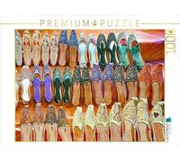 CALVENDO Puzzle Arabische Schuhe 1000 Teile Puzzle quer 1000 Pieces 64 x 48 cm from Nina Schwarze