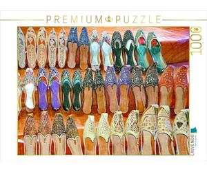 CALVENDO Puzzle Arabische Schuhe 1000 Teile Puzzle quer 1000 Pieces 64 x 48 cm from Nina Schwarze