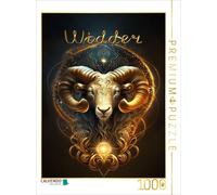 CALVENDO Puzzle Aries March 21 - April 20 | 1000 pieces, finished size 25.2 × 18