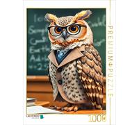 CALVENDO Puzzle As smart as an owl | 1000 pieces, finished size 25.2 × 18.9 in (