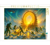 CALVENDO Puzzle Atlantis Gate - dimensional crack in the ice | 1000 pieces, fini