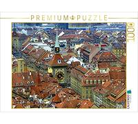CALVENDO Puzzle Au-Dessus des toits de Berne avec la Tour Zytgogge 1000 Pieces 64 x 48 cm from Susan Michel