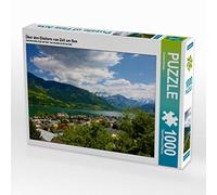 CALVENDO Puzzle Au-Dessus des toits de Zell am See 1000 Pieces 64 x 48 cm from Christa Kramer