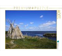 Puzzle CALVENDO Au bord du fjord de Ringköbing | 1000 pièces, format assemblé 64