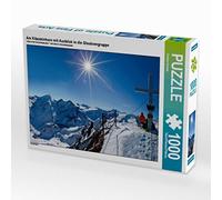 CALVENDO Puzzle Au Kitzsteinhorn avec Vue sur Le Groupe du Glockner 1000 Pieces 64 x 48 cm from Christa Kramer