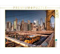 CALVENDO Puzzle sur Le Pont de Brooklyn avec Vue sur la Ligne d'horizon de Manhattan 1000 Pieces 64 x 48 cm from Kurt Krause