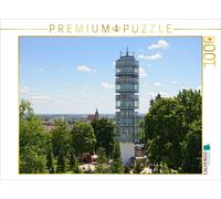 CALVENDO Puzzle Aussichtsturm Friedenswarte auf dem Marienberg in Brandenburg an