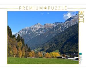 CALVENDO Puzzle Automne dans la vallée de Stubai chez Milders | 1000 pièces de Taille de la Pose 64 x 48 cm Puzzle Photo pour des Heures heureuses