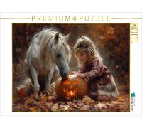 CALVENDO Puzzle Autumn adventures in the forest | 1000 pieces, finished size 25.
